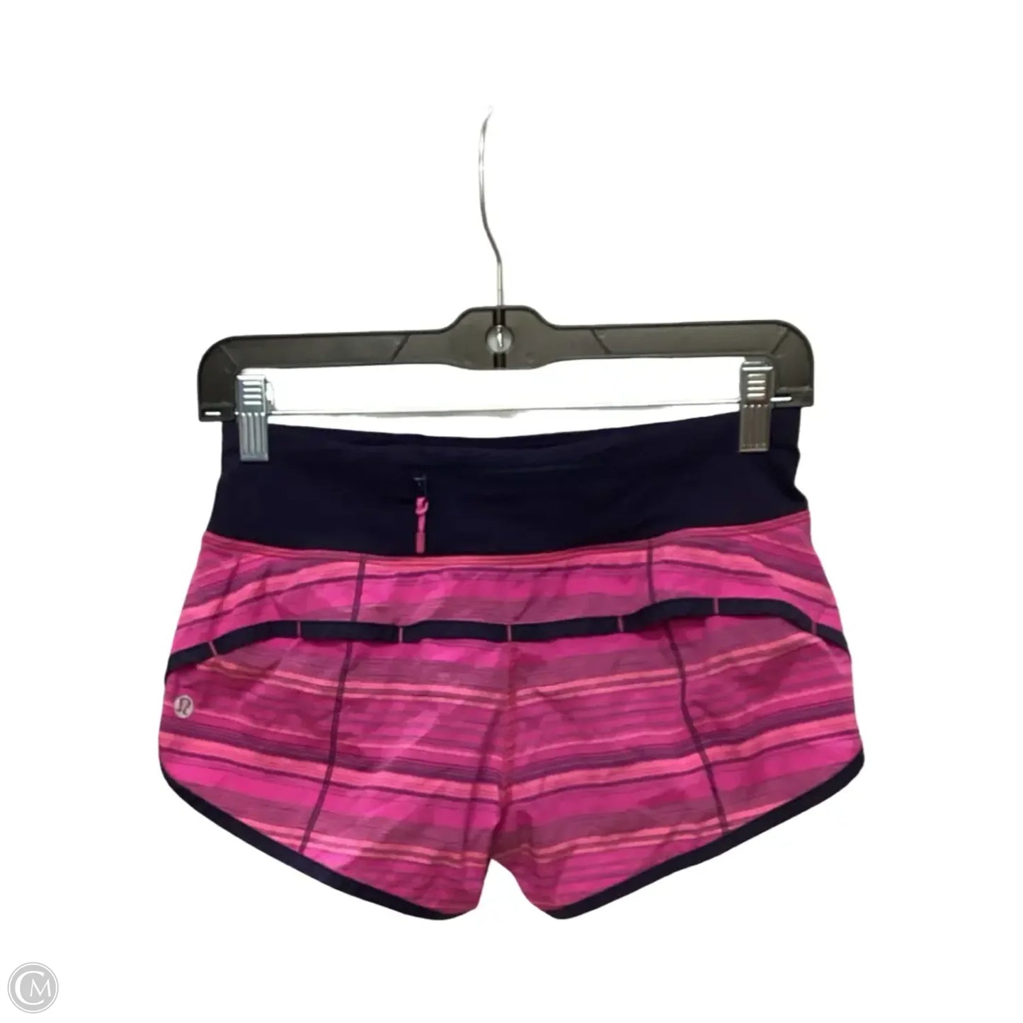 Athletic Shorts By Lululemon In Pink, Size: 2