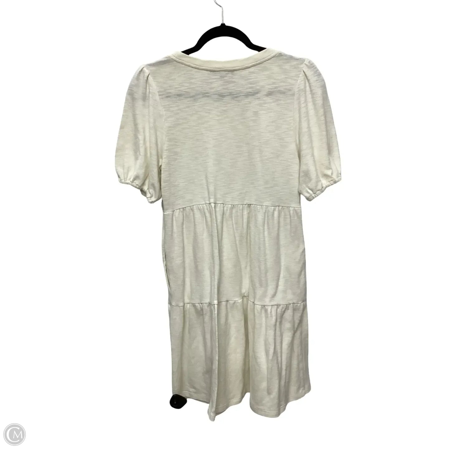 Dress Casual Short By Skies Are Blue In Cream, Size: Xs