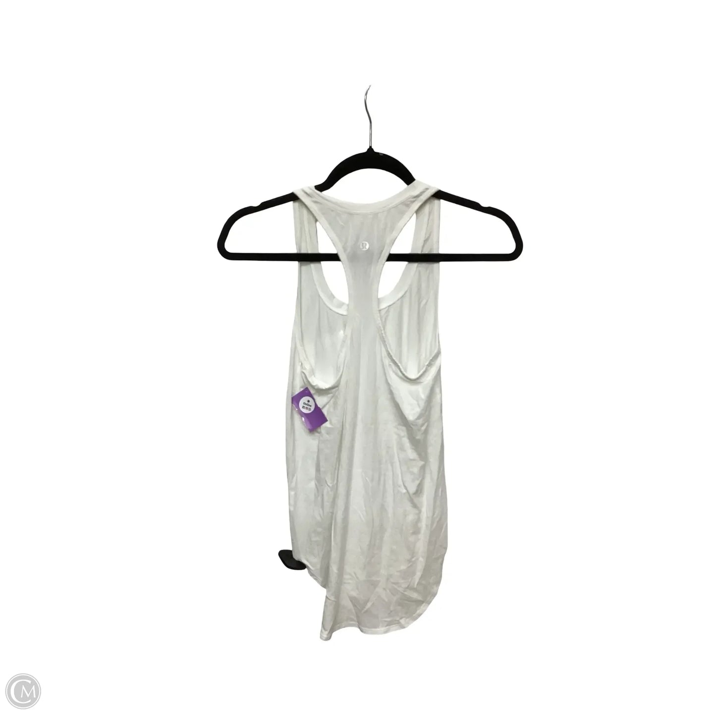 Athletic Tank Top By Lululemon In White, Size: 2