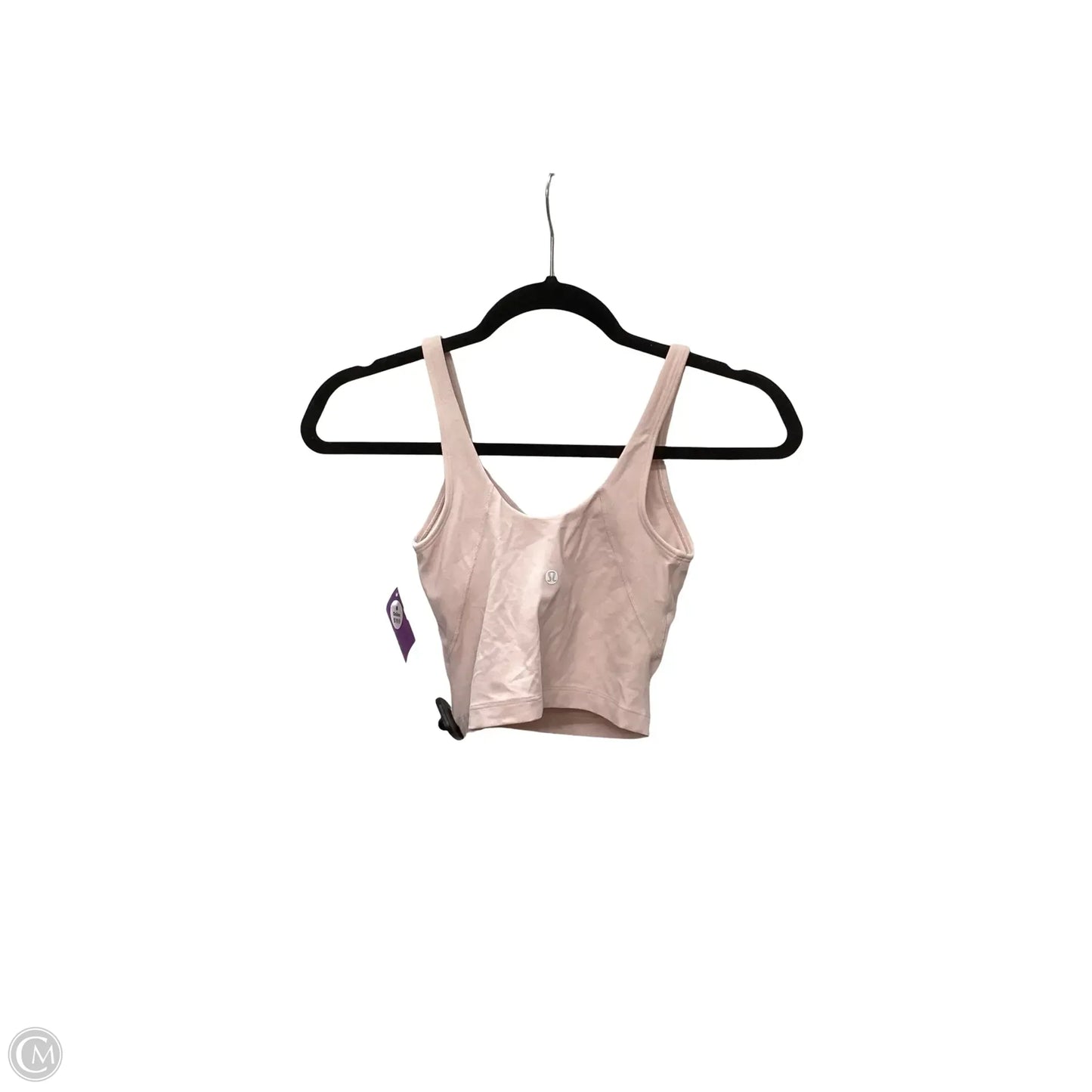 Athletic Bra By Lululemon In Pink, Size: 0