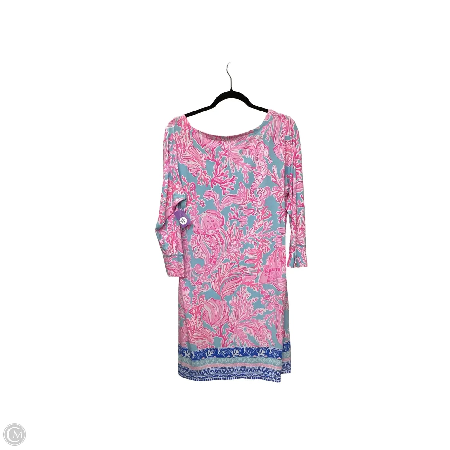 Dress Designer By Lilly Pulitzer In Blue & Pink, Size: Xl
