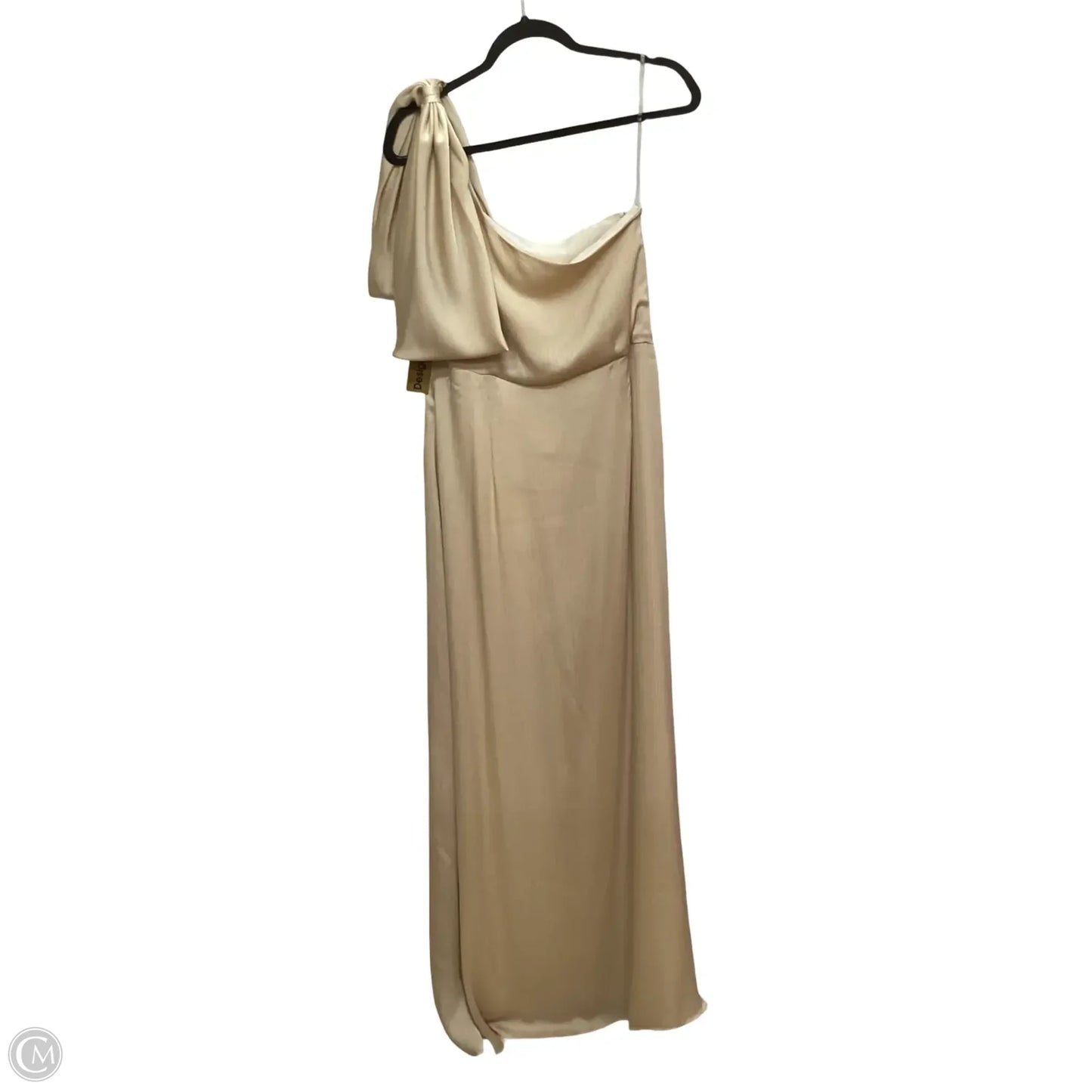 Designer Dress Party Long By Sachin & Babi In Tan, Size: 12