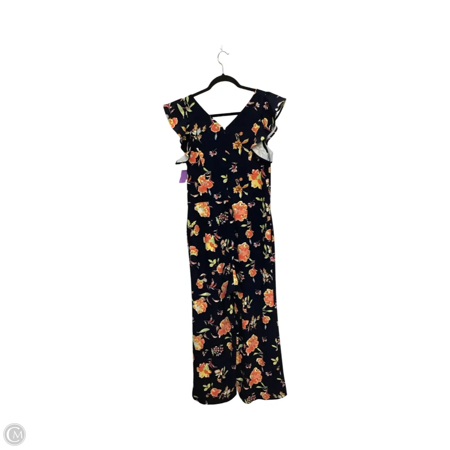 Jumpsuit By Rachel Zoe In Floral Print, Size: L