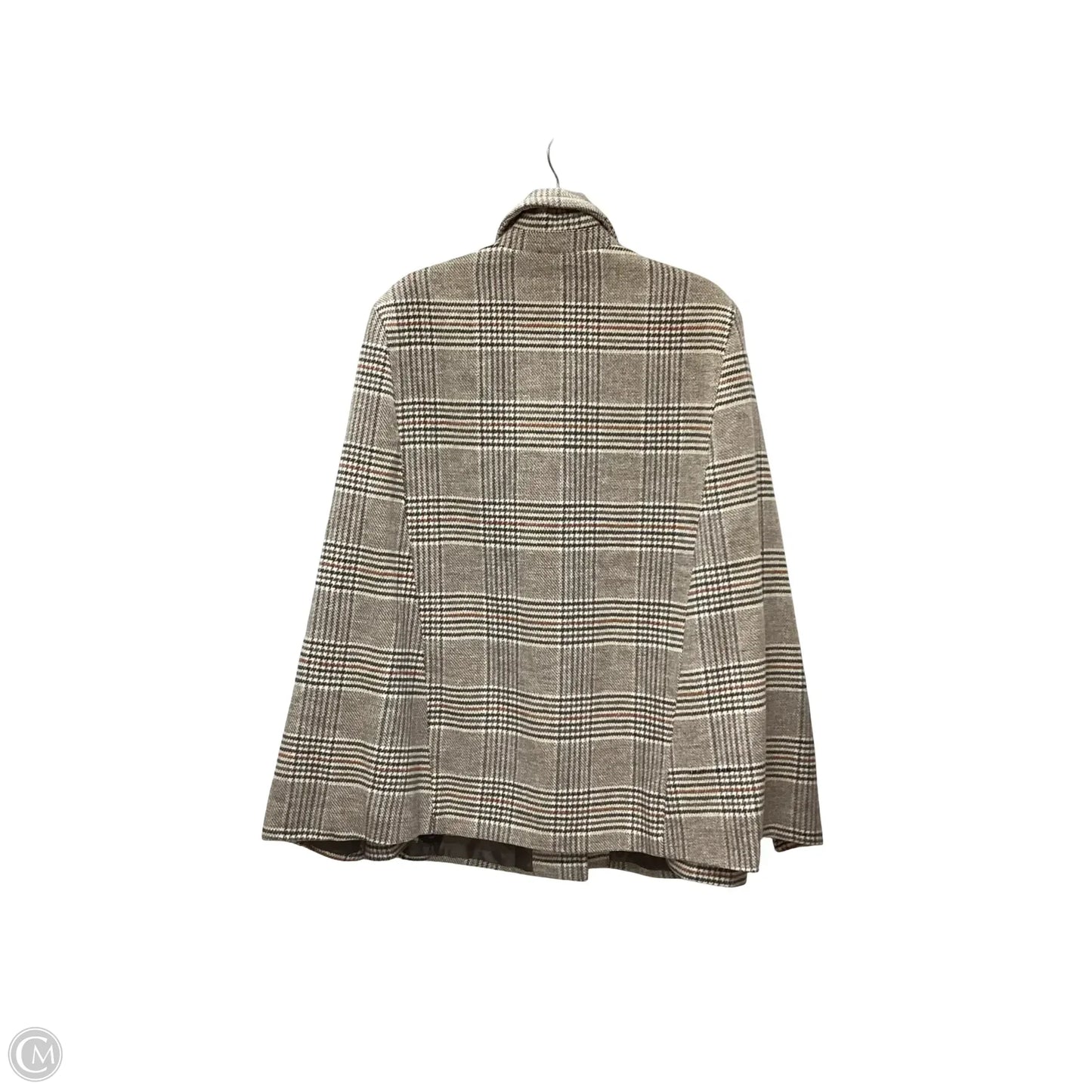 Designer Coat Peacoat By Ookie & Lala In Brown, Size: Xl