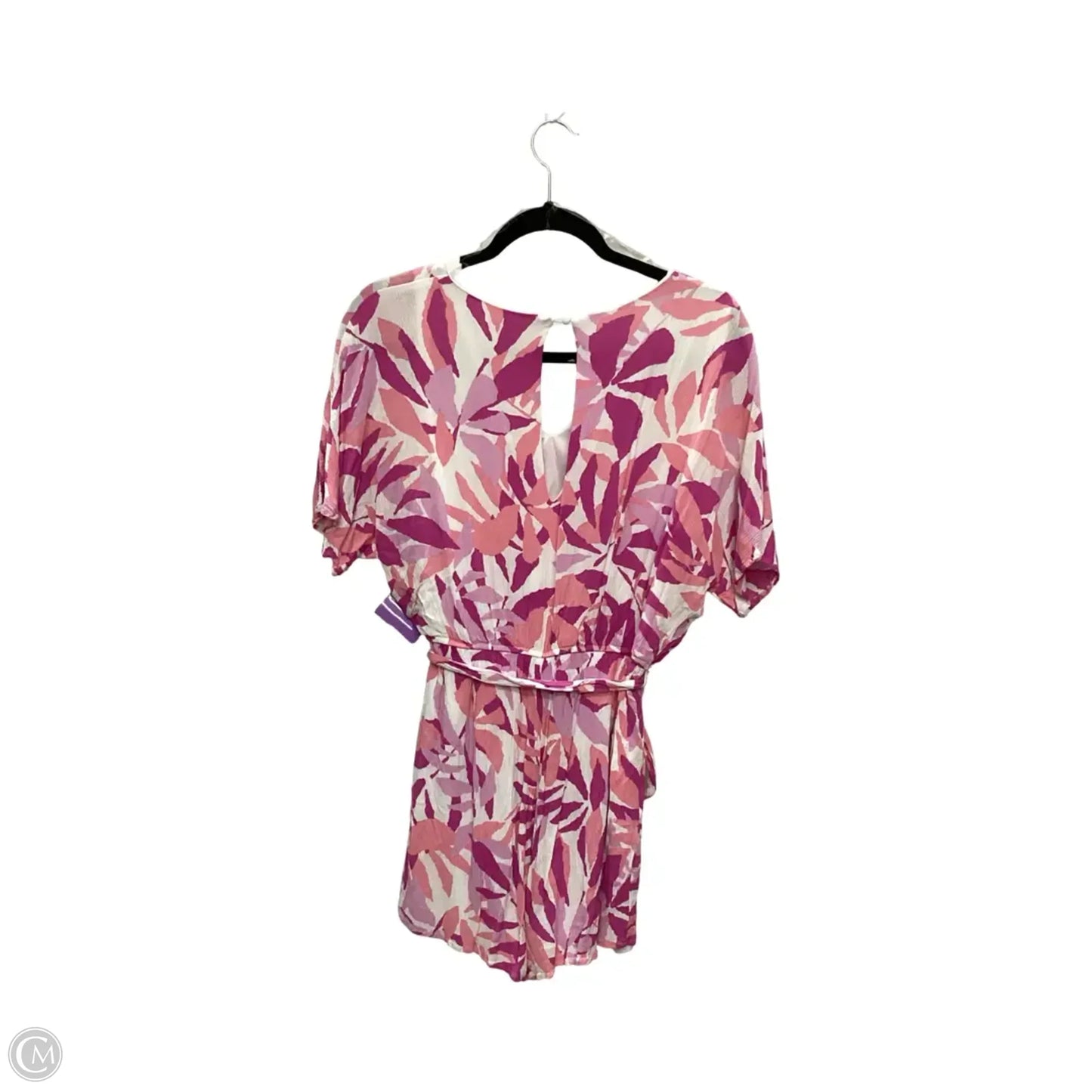 Romper By Emily Wonder In Pink & Purple, Size: M