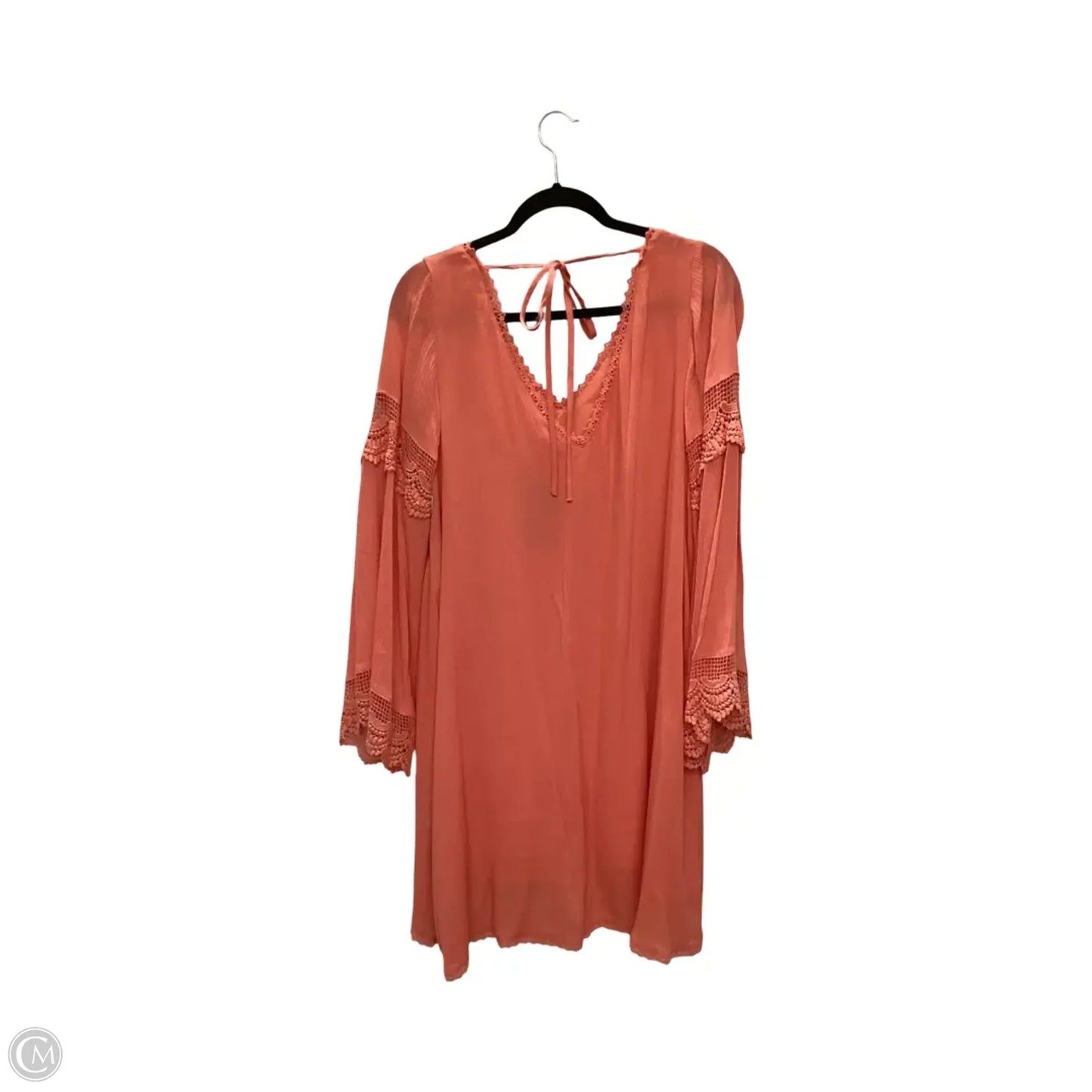 Dress Casual Short By Clothes Mentor In Orange, Size: L