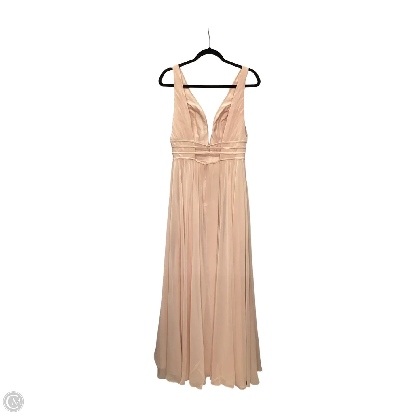 Dress Party Long By Cmb In Peach, Size: 10