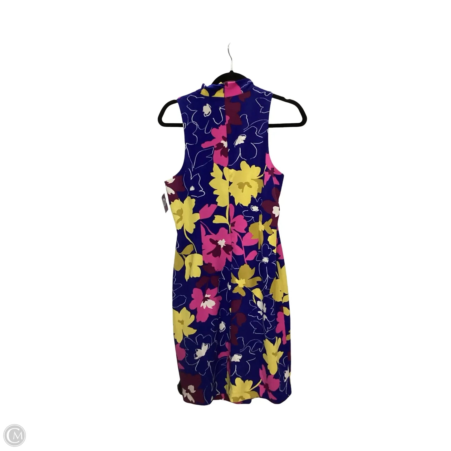 Dress Casual Midi By London Times In Floral Print, Size: 12
