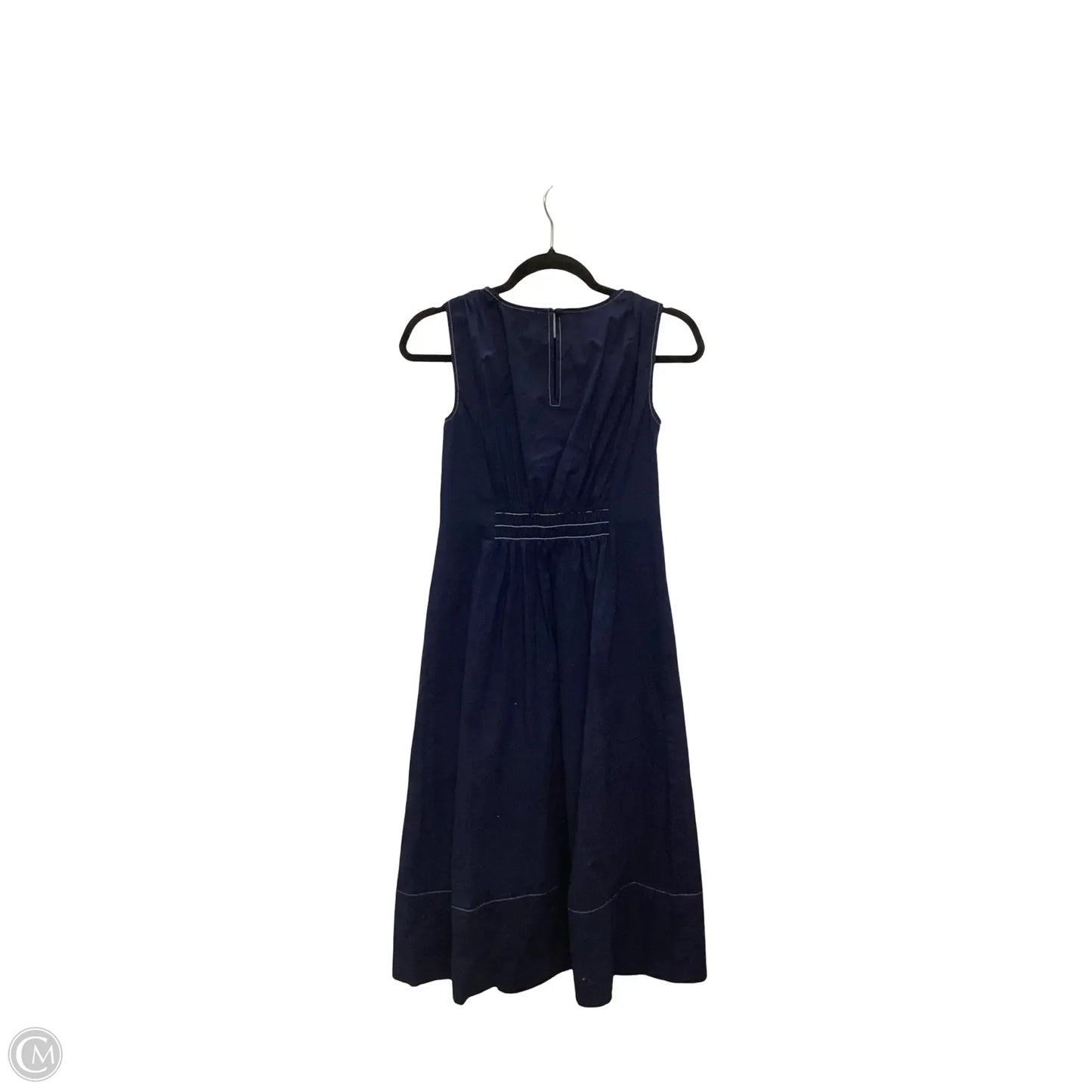 Dress Casual Midi By Loft In Blue, Size: Xxsp