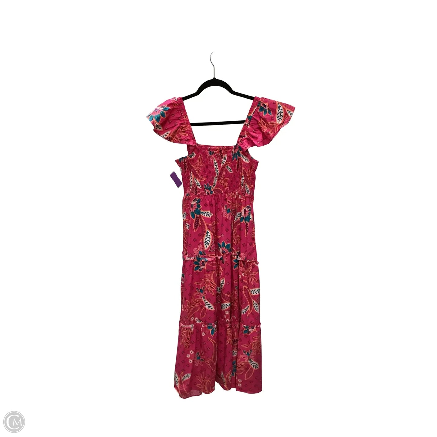 Dress Casual Midi By Sugar Lips In Pink, Size: S