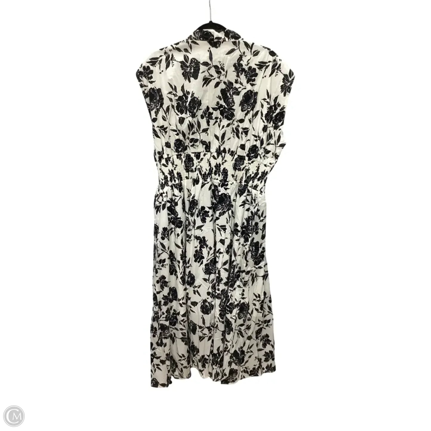 Dress Casual Maxi By She + Sky In Black & White, Size: 2x