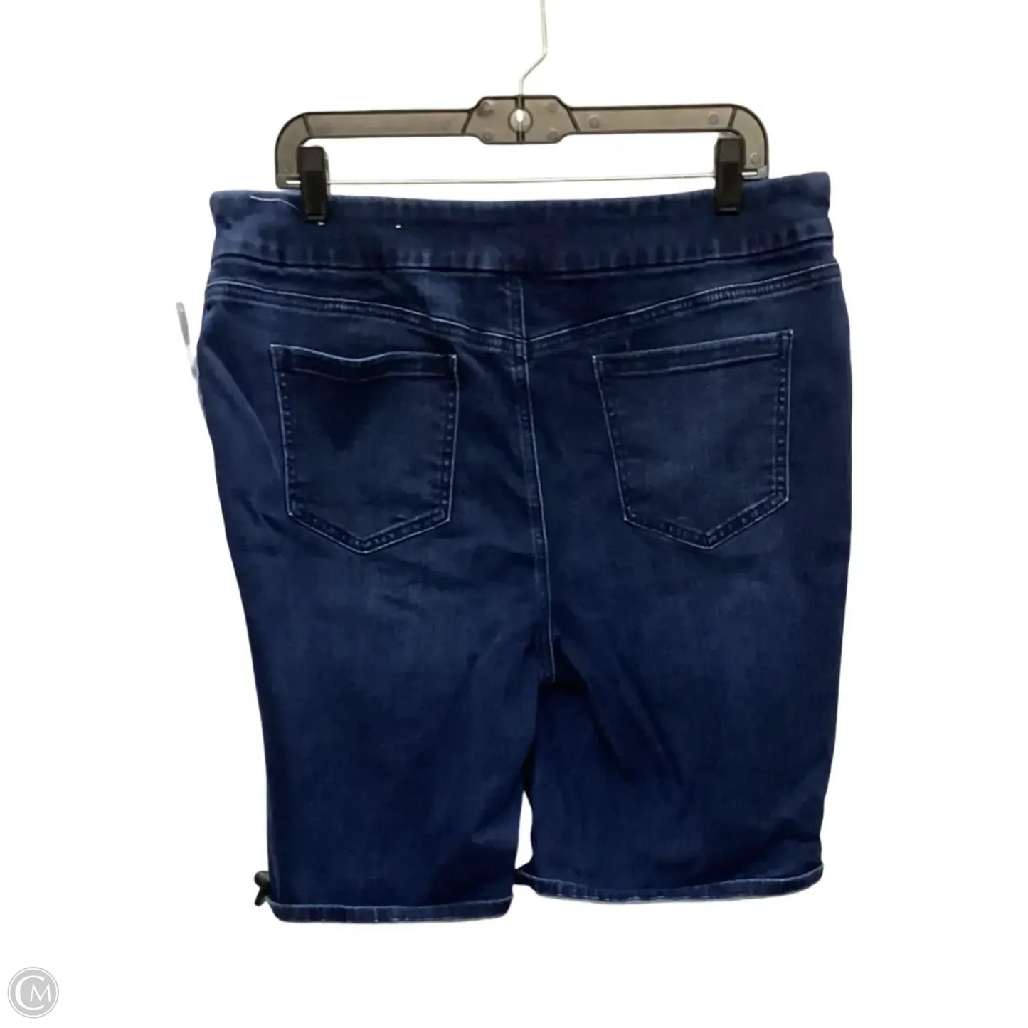 Shorts By Chicos In Blue Denim, Size: 14