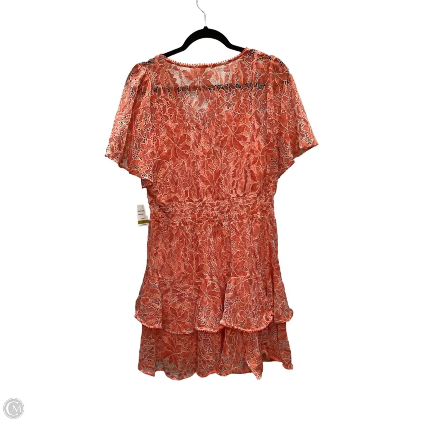 Dress Casual Short By Taylor In Orange, Size: 14p
