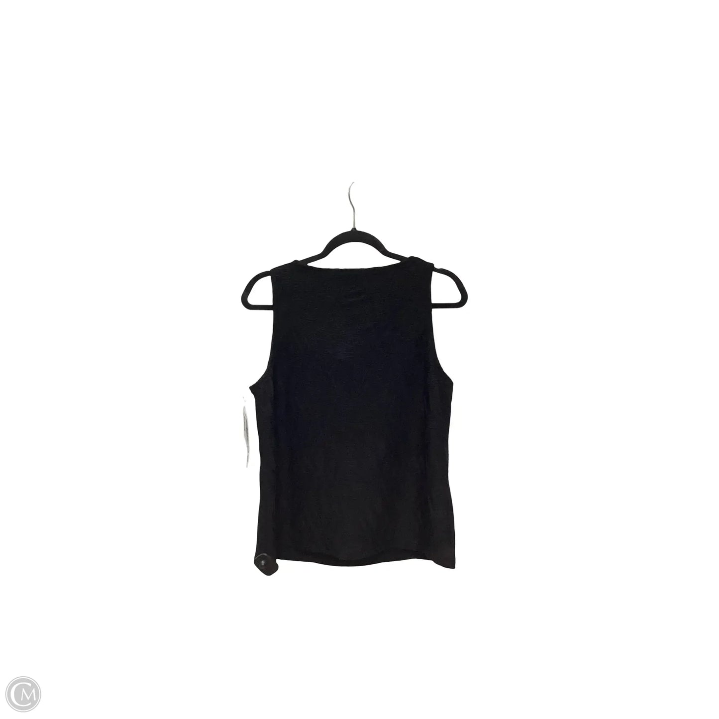 Blouse Sleeveless By Chicos In Black, Size: M