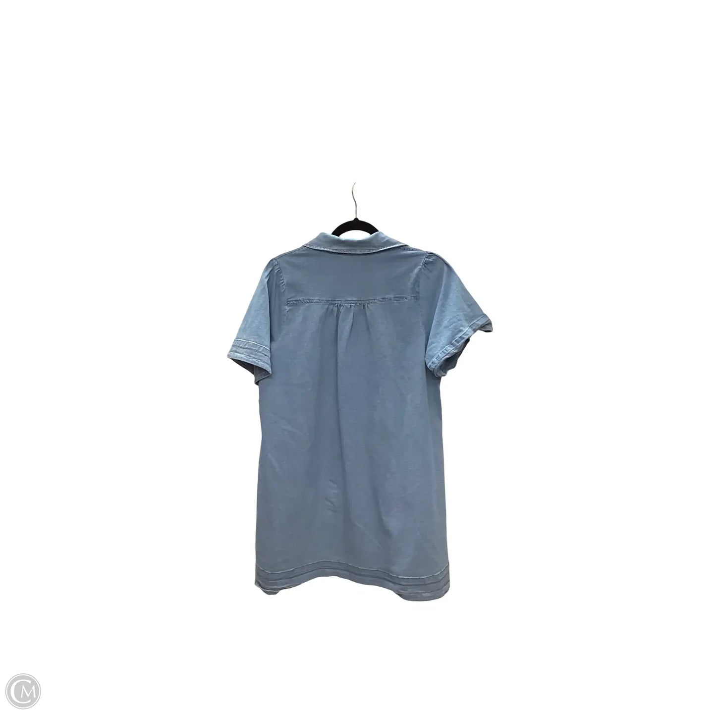Dress Casual Short By Entro In Blue Denim, Size: M