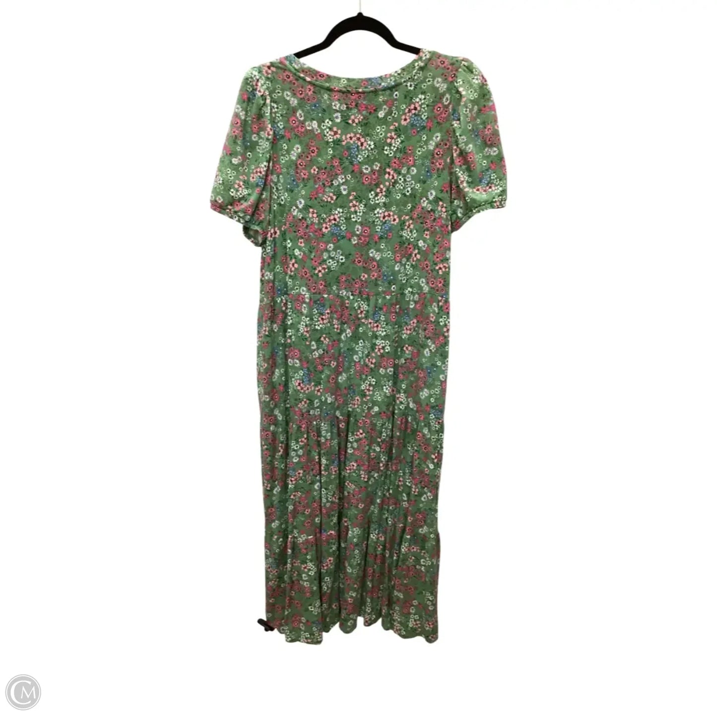 Dress Casual Midi By Crown And Ivy In Green, Size: 1x