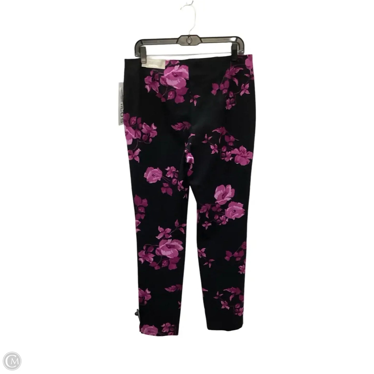 Pants Chinos & Khakis By Chicos In Floral Print, Size: 8