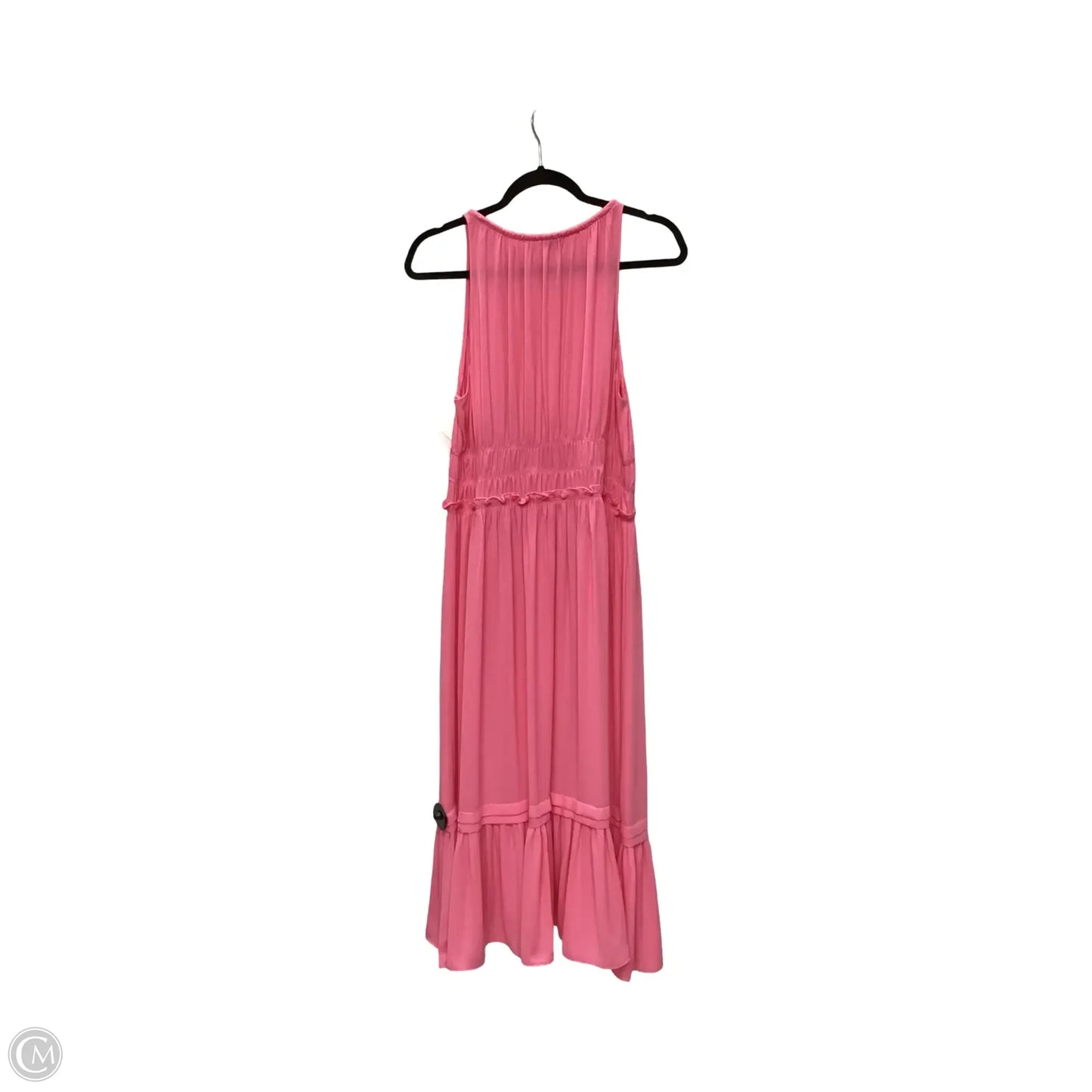 Dress Casual Midi By Current Air In Pink, Size: M