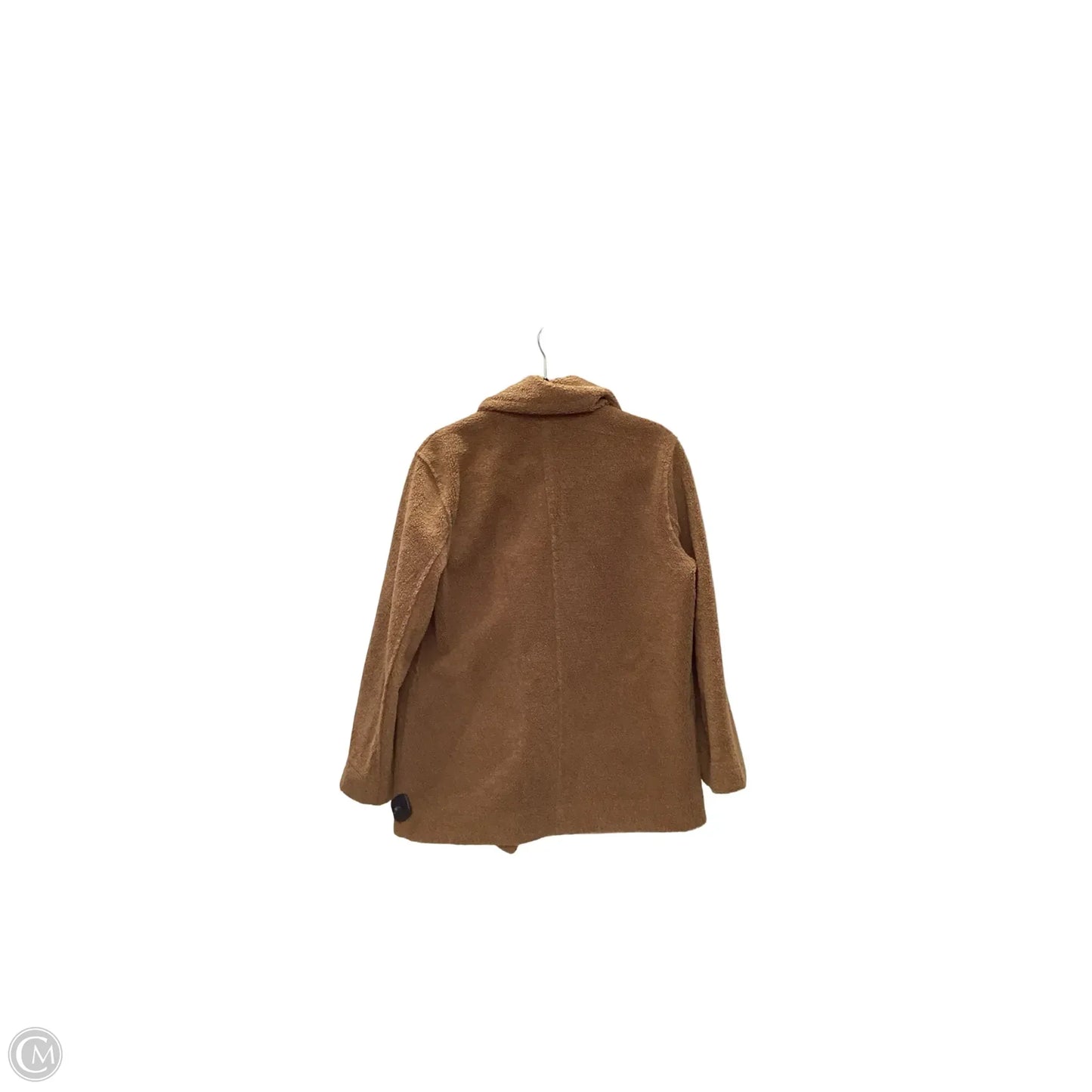 Jacket Faux Fur & Sherpa By Moon River In Brown, Size: S