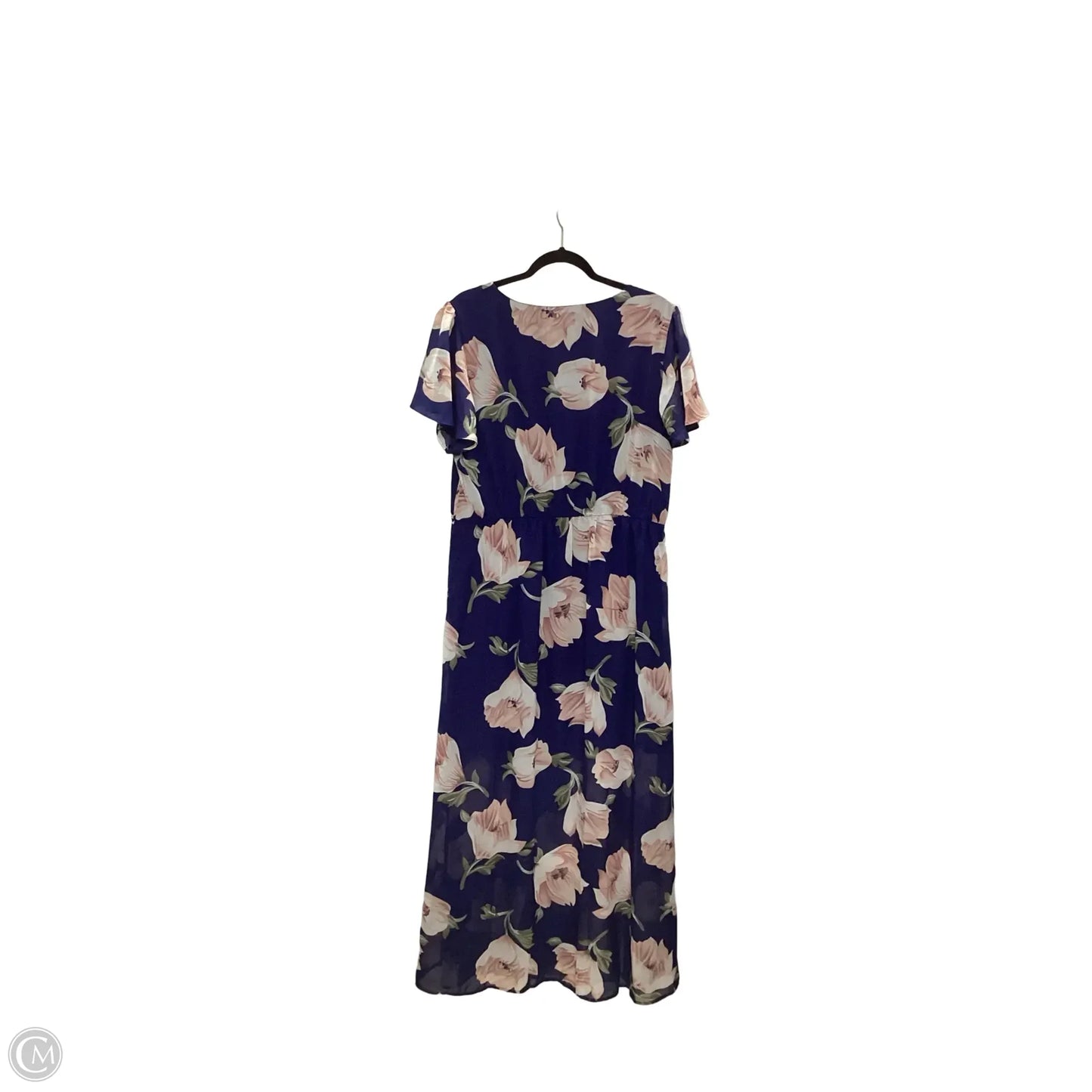 Dress Casual Maxi By G Collection In Floral Print, Size: 2x