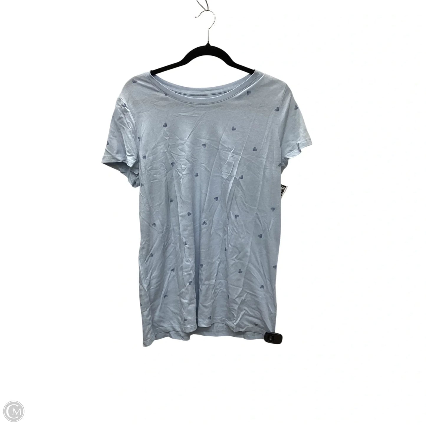 Top Short Sleeve By Gap In Blue, Size: L