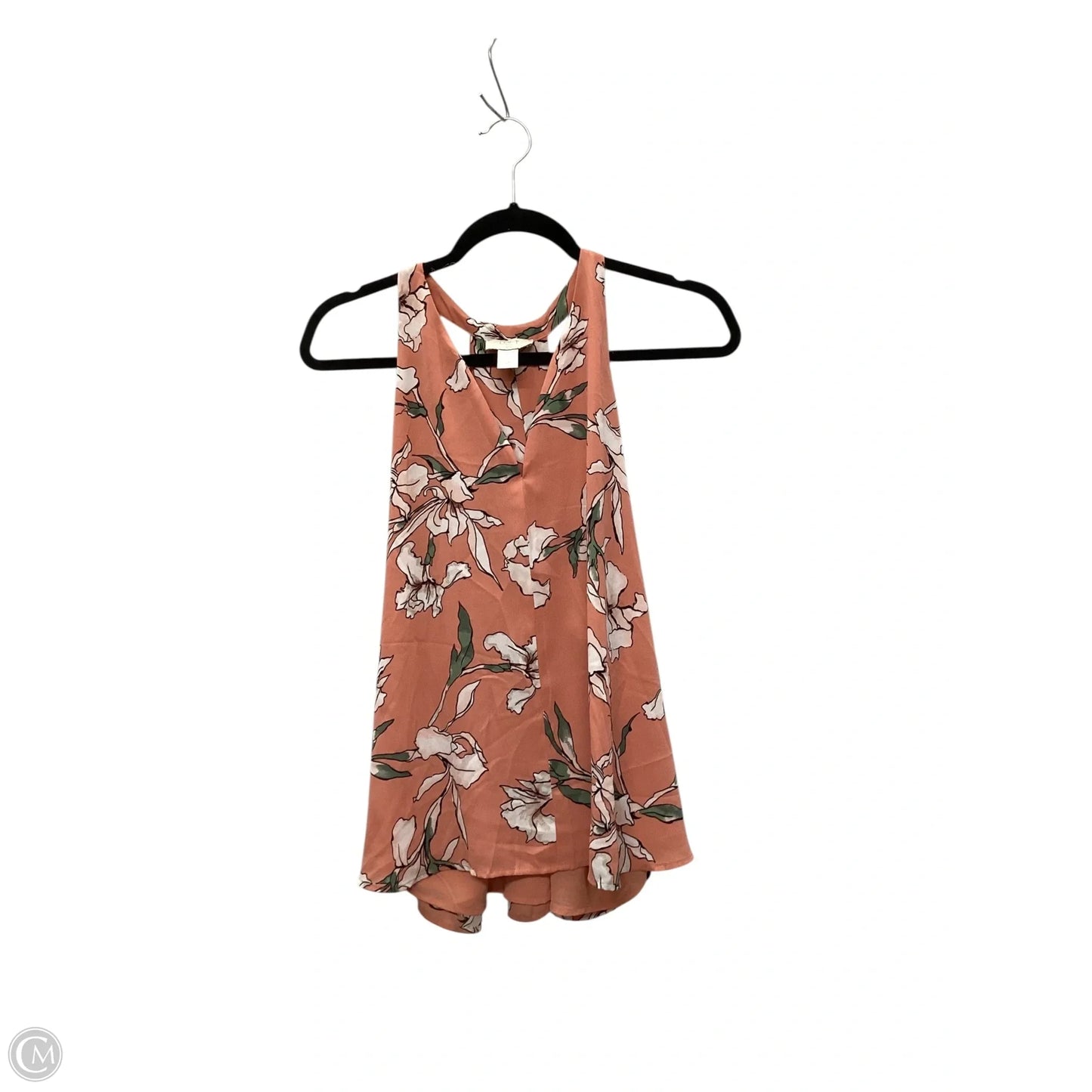 Top Sleeveless By Loft In Orange, Size: Lp