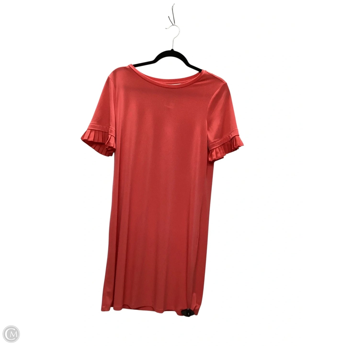 Dress Casual Midi By Michael By Michael Kors In Orange, Size: M