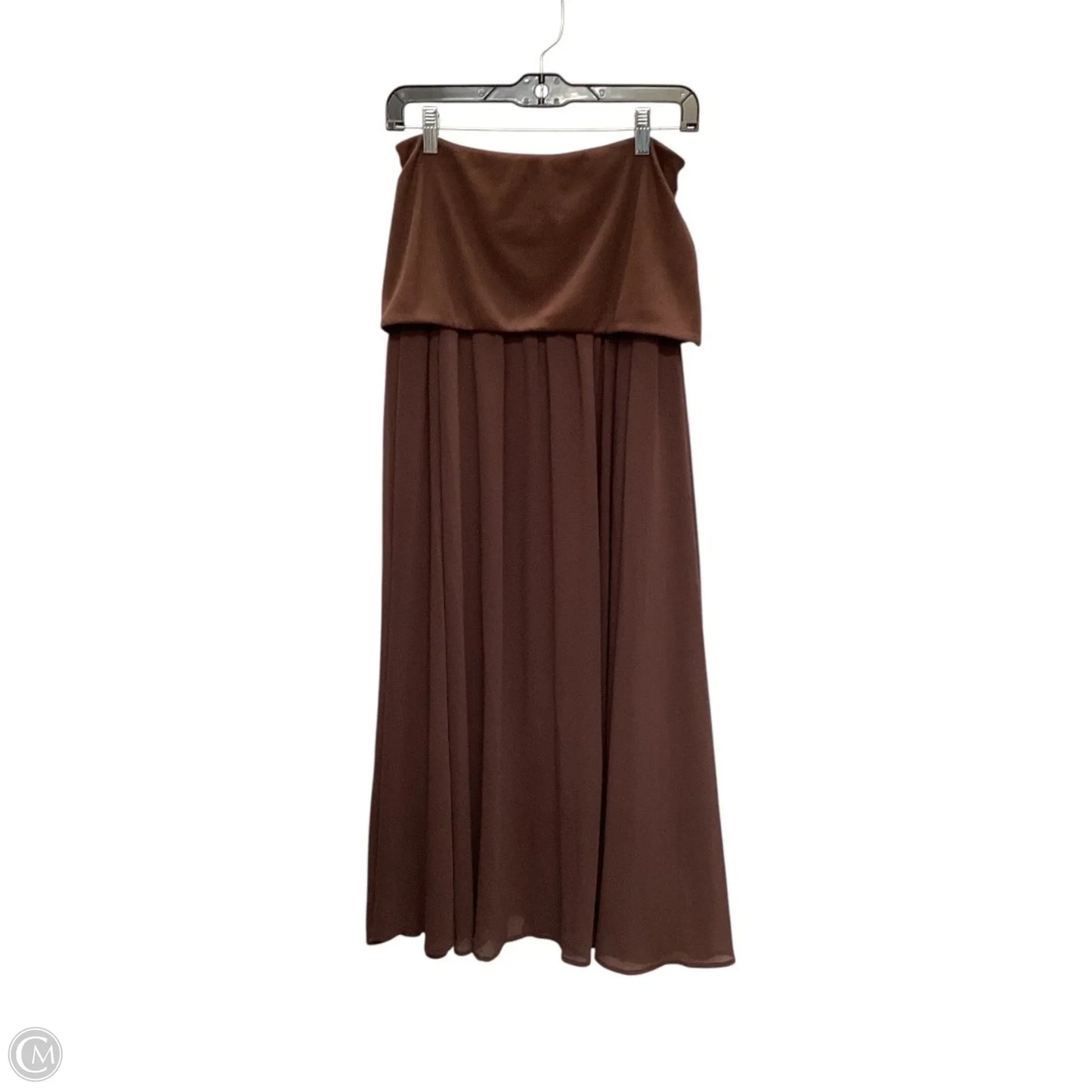 Skirt Maxi By Anthropologie In Brown, Size: S