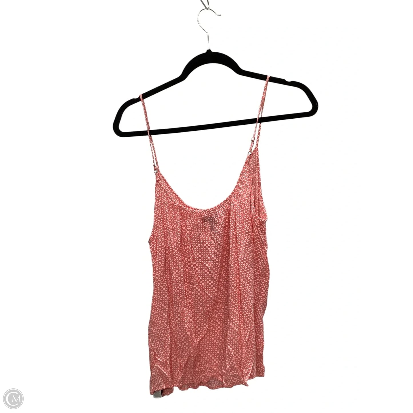 Top Sleeveless Basic By Gap In Pink, Size: L