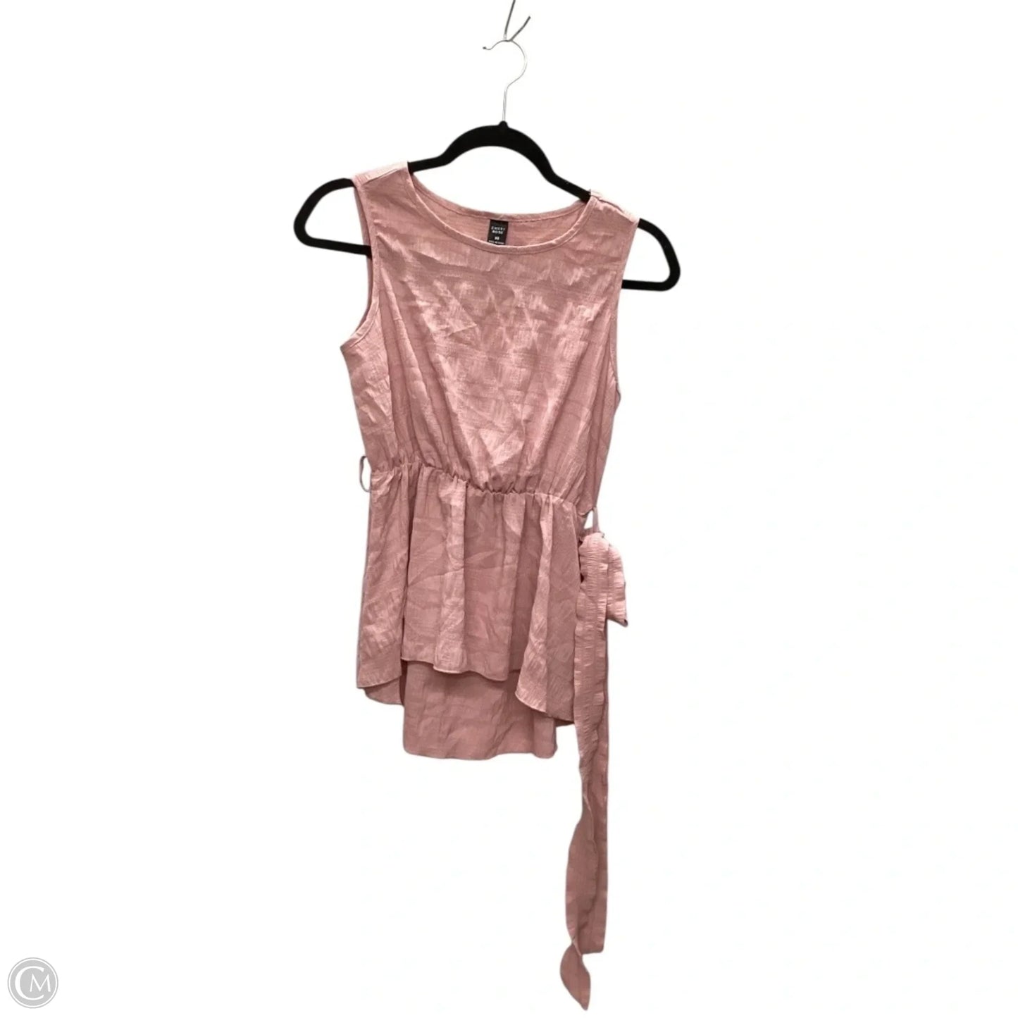 Top Sleeveless Basic By Clothes Mentor In Pink, Size: Xs