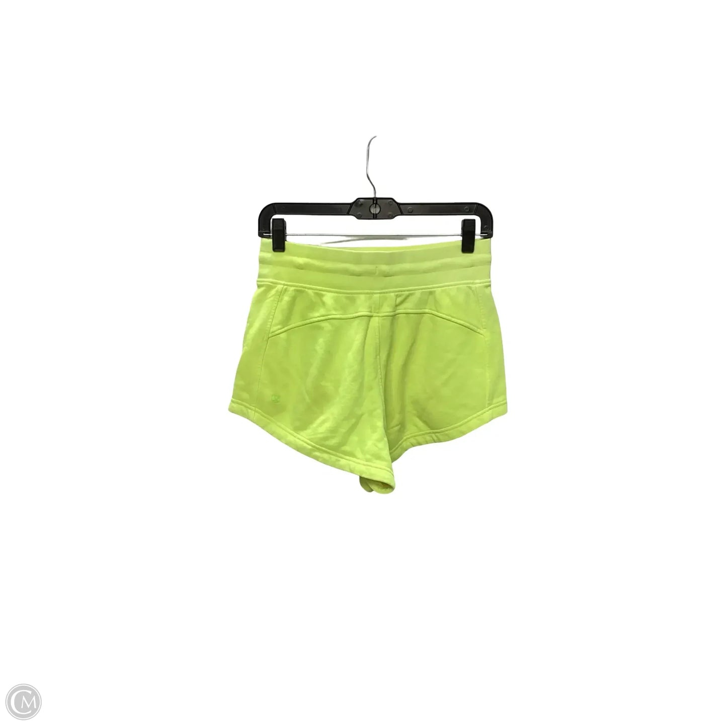 Athletic Shorts By Lululemon In Green, Size: 4