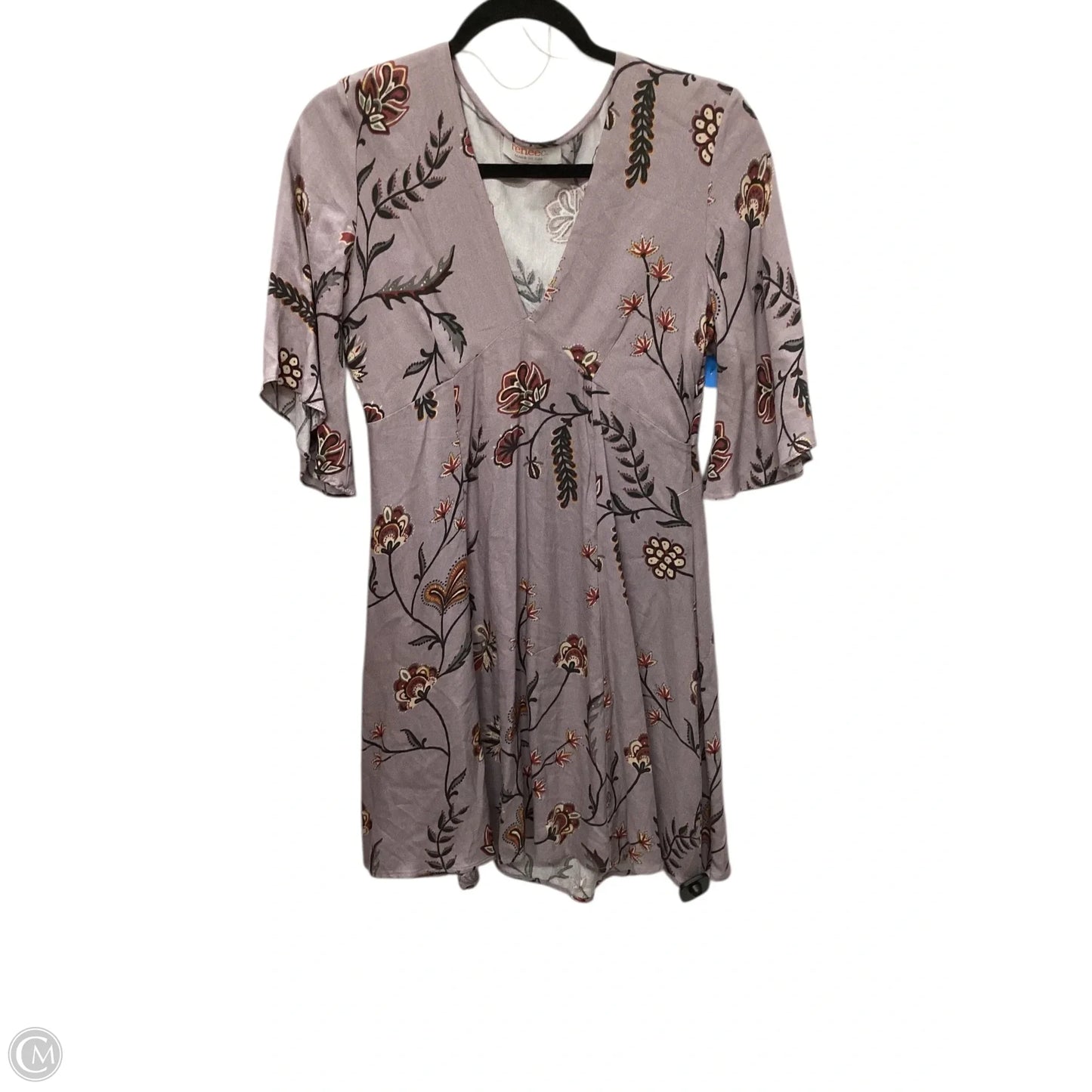 Dress Casual Short By Renee C In Purple, Size: S