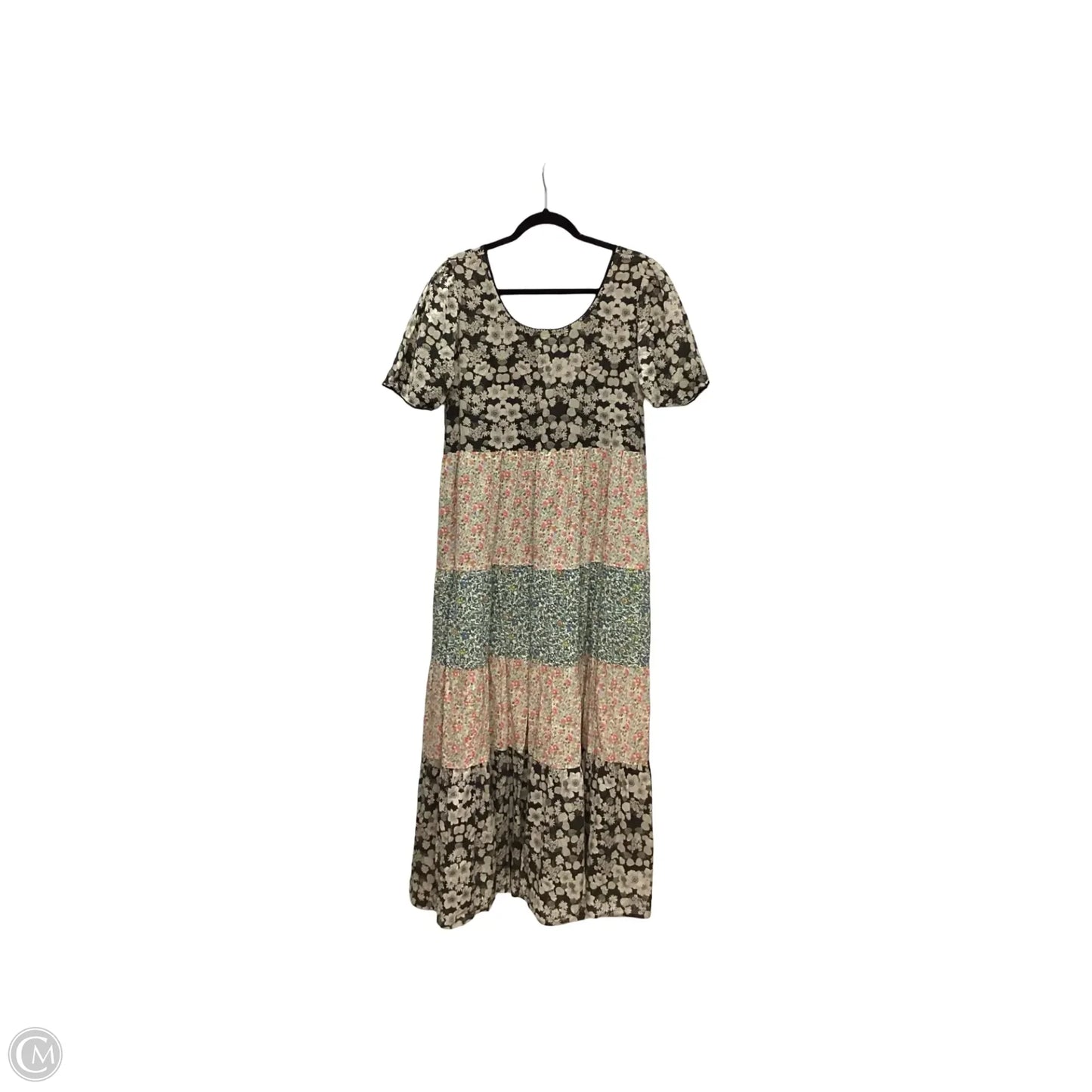 Dress Casual Maxi By Natural Life In Floral Print, Size: L