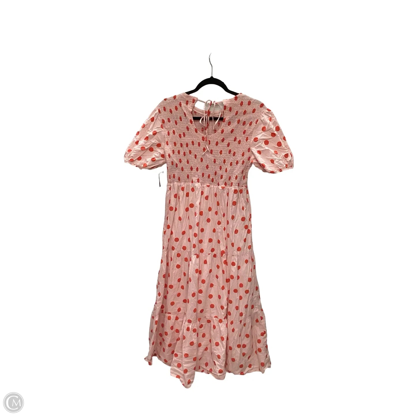 Designer Dress Casual Maxi By Petal & Pup In Polkadot Pattern, Size: 10