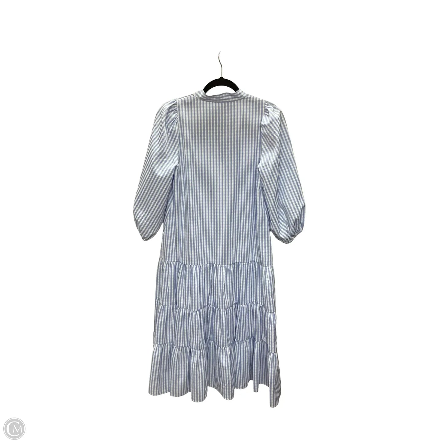 Dress Casual Maxi By Te Verde In Checkered Pattern, Size: S