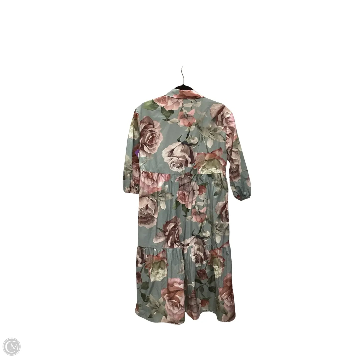 Dress Casual Midi By Maeve In Floral Print, Size: Xsp