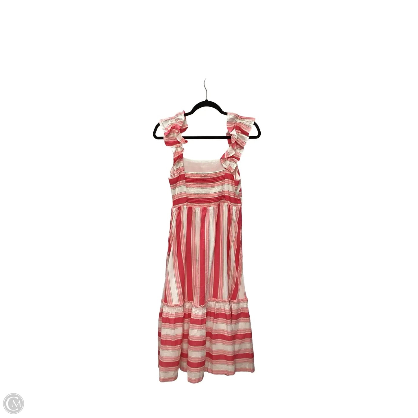 Dress Casual Midi By J. Crew In Striped Pattern, Size: 4