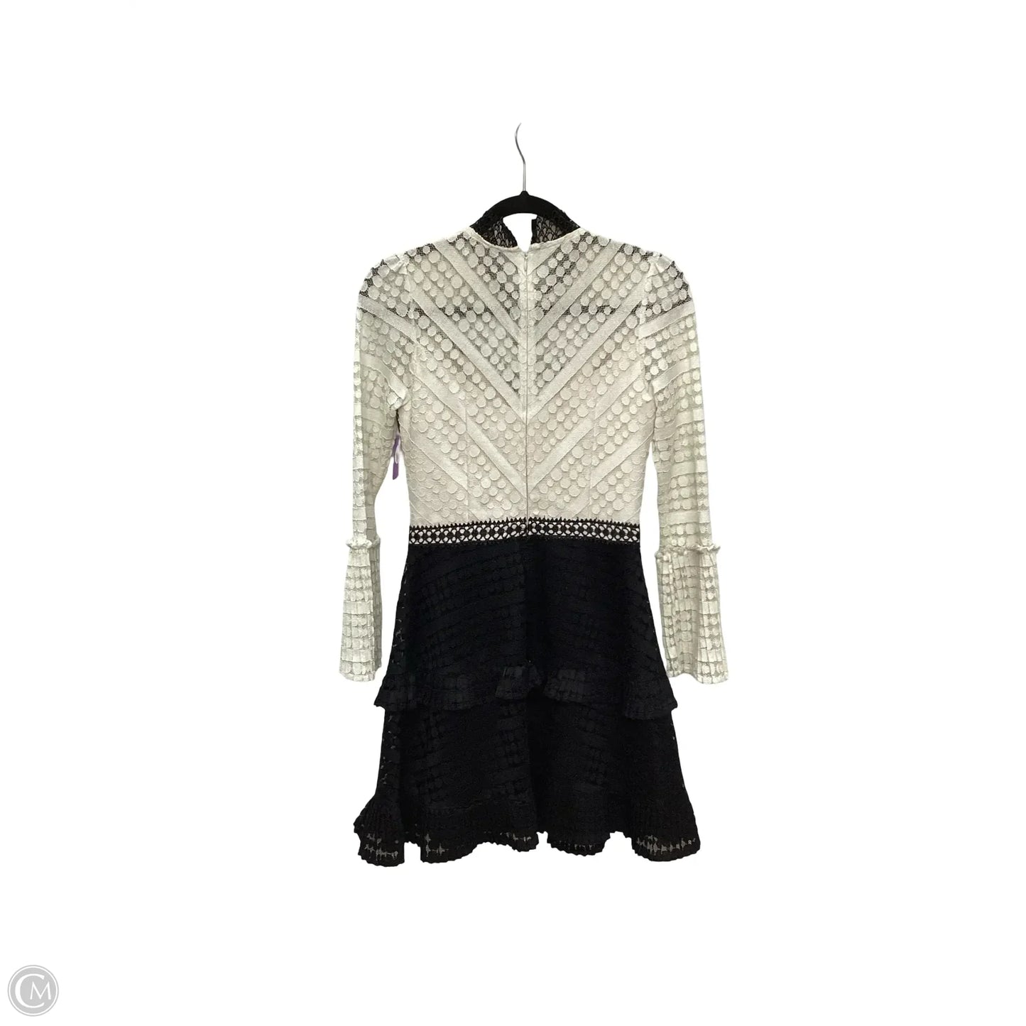 Dress Party Short By Gianni Bini In Black & White, Size: Xs
