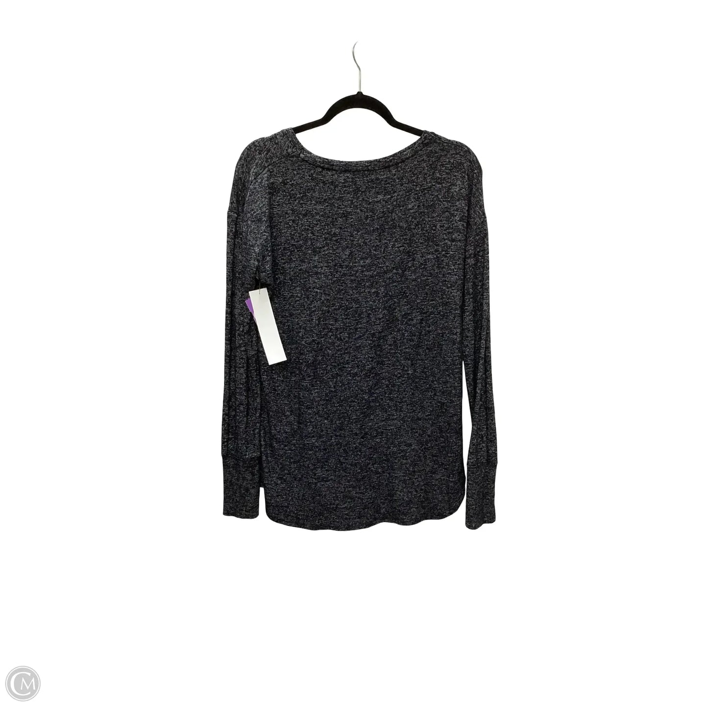 Athletic Top Long Sleeve Crewneck By Athleta In Grey, Size: M