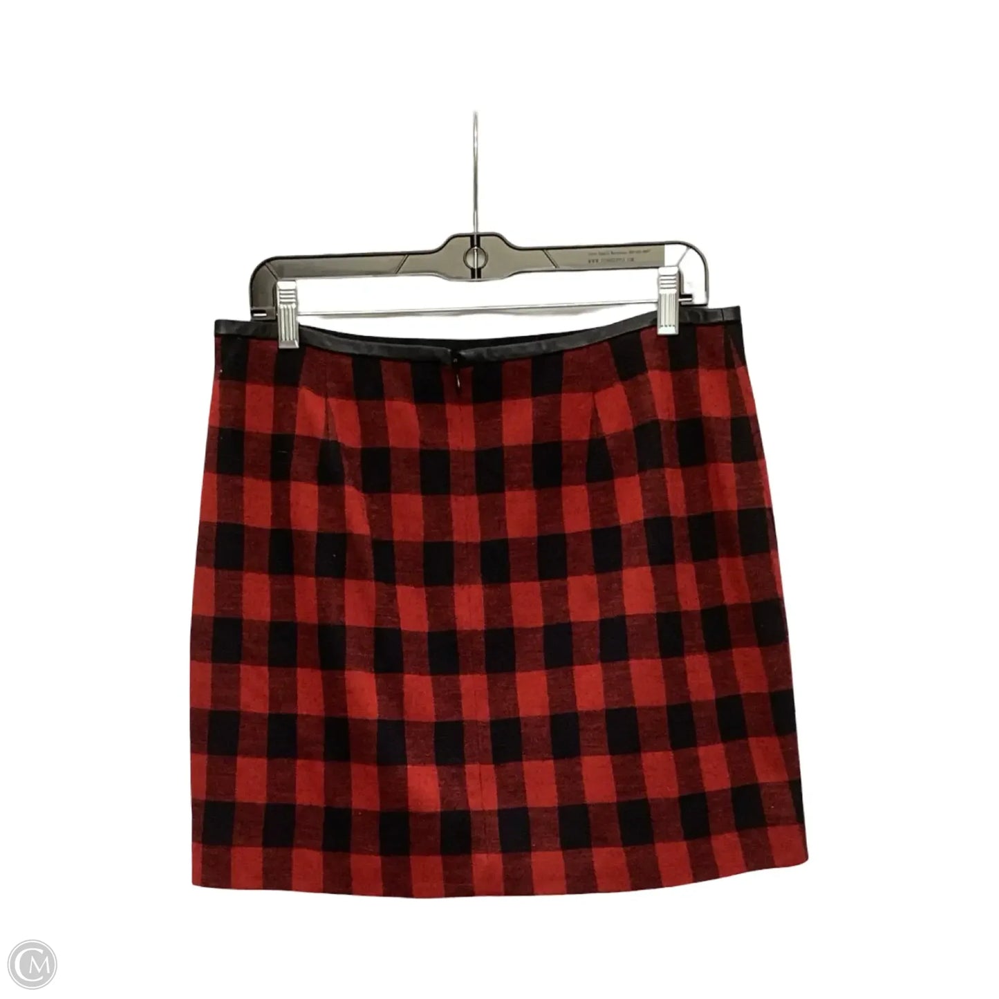 Skirt Mini & Short By Madewell In Plaid Pattern, Size: 8