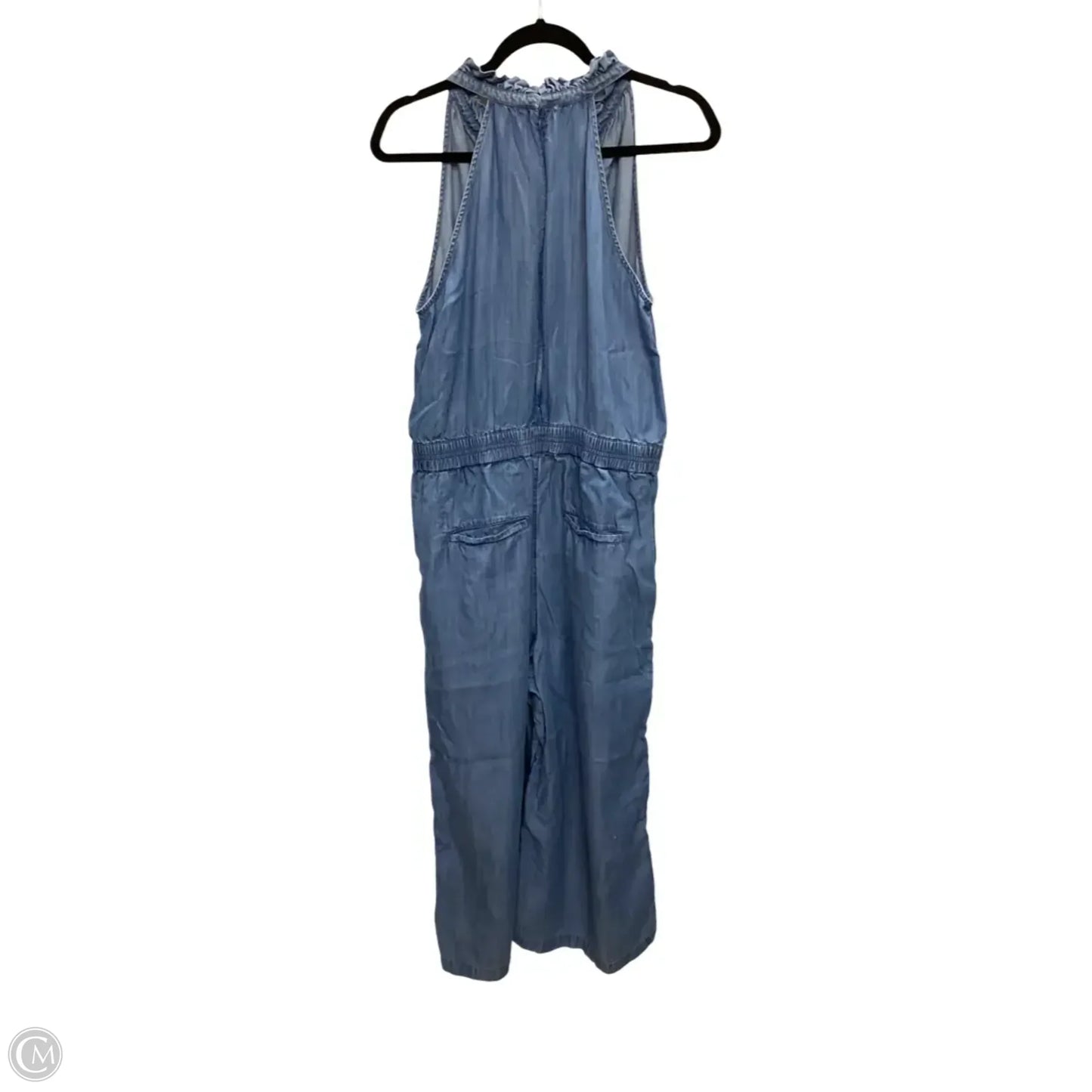 Jumpsuit By Crown And Ivy In Blue Denim, Size: 12