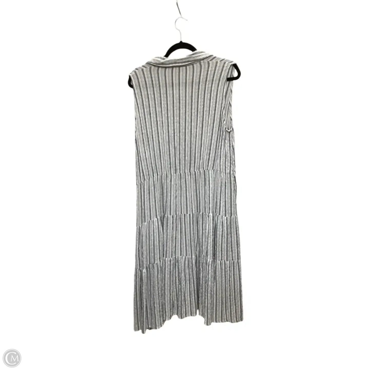 Dress Casual Midi By Jane And Delancey In Striped Pattern, Size: Xl