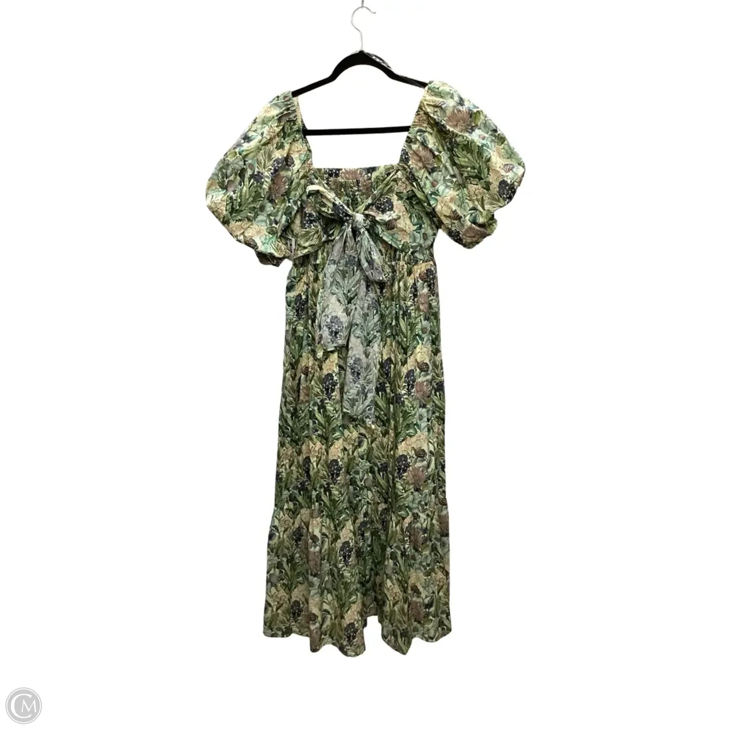 Dress Casual Maxi By Entro In Floral Print, Size: L