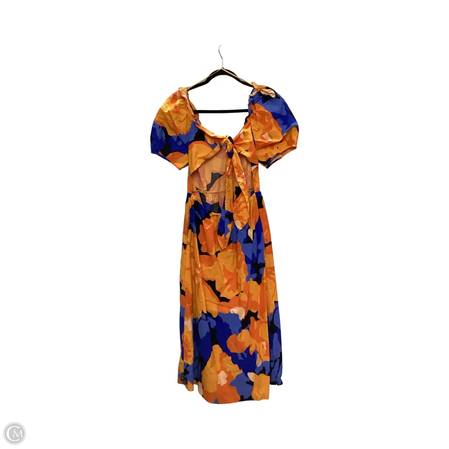 Dress Casual Midi By TABITHA BROWN In Orange, Size: 8