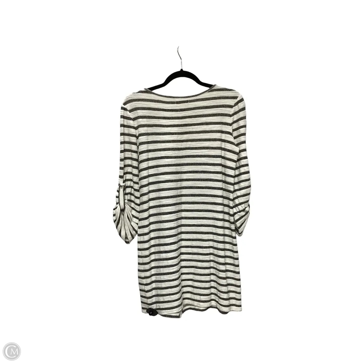Dress Casual Short By Max Studio In Striped Pattern, Size: M
