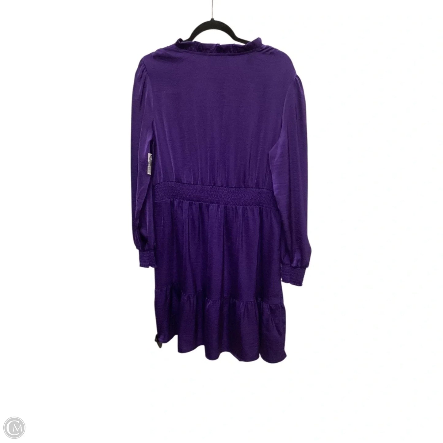 Dress Party Midi By Lucky Brand In Purple, Size: L