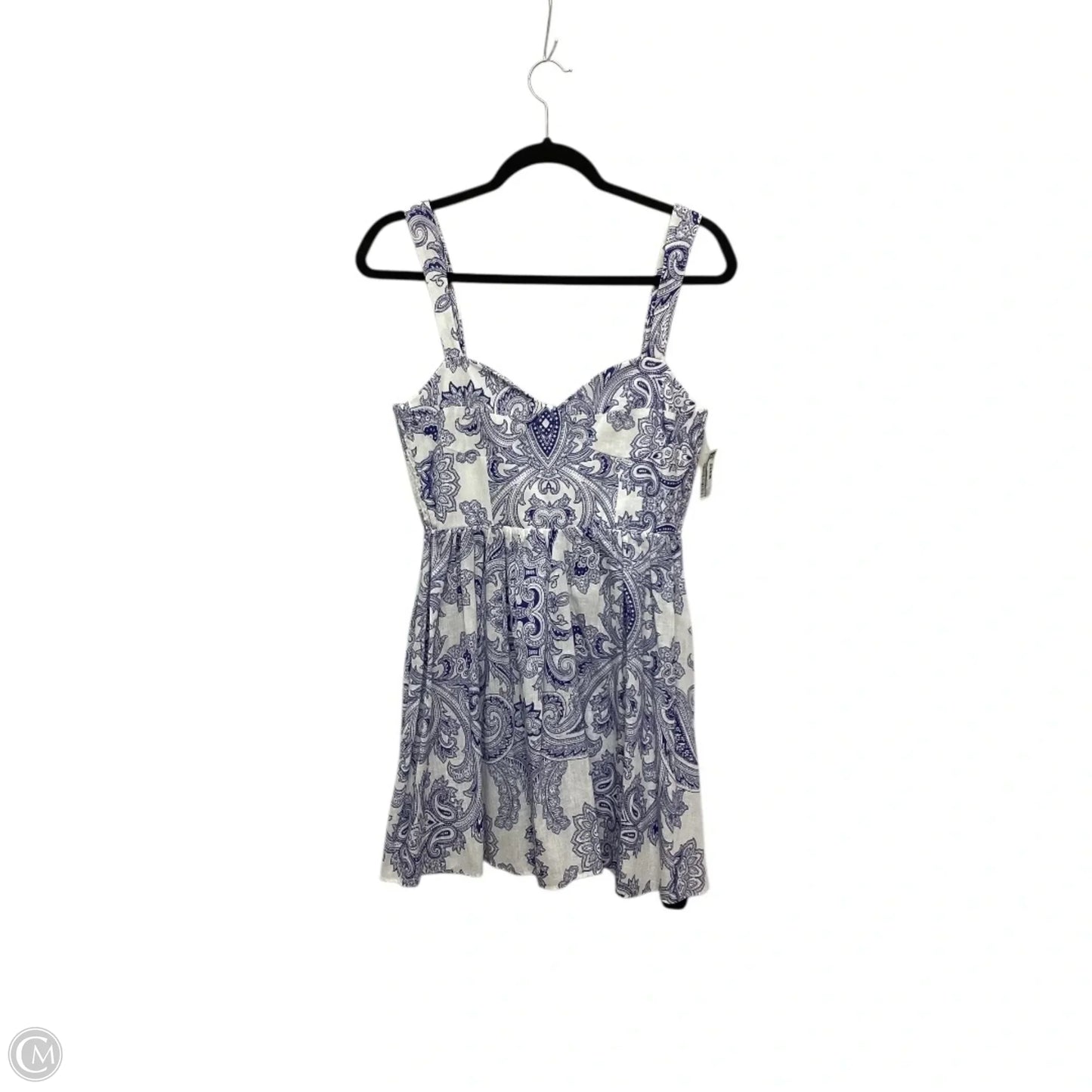 Dress Casual Short By Zara In Blue, Size: M