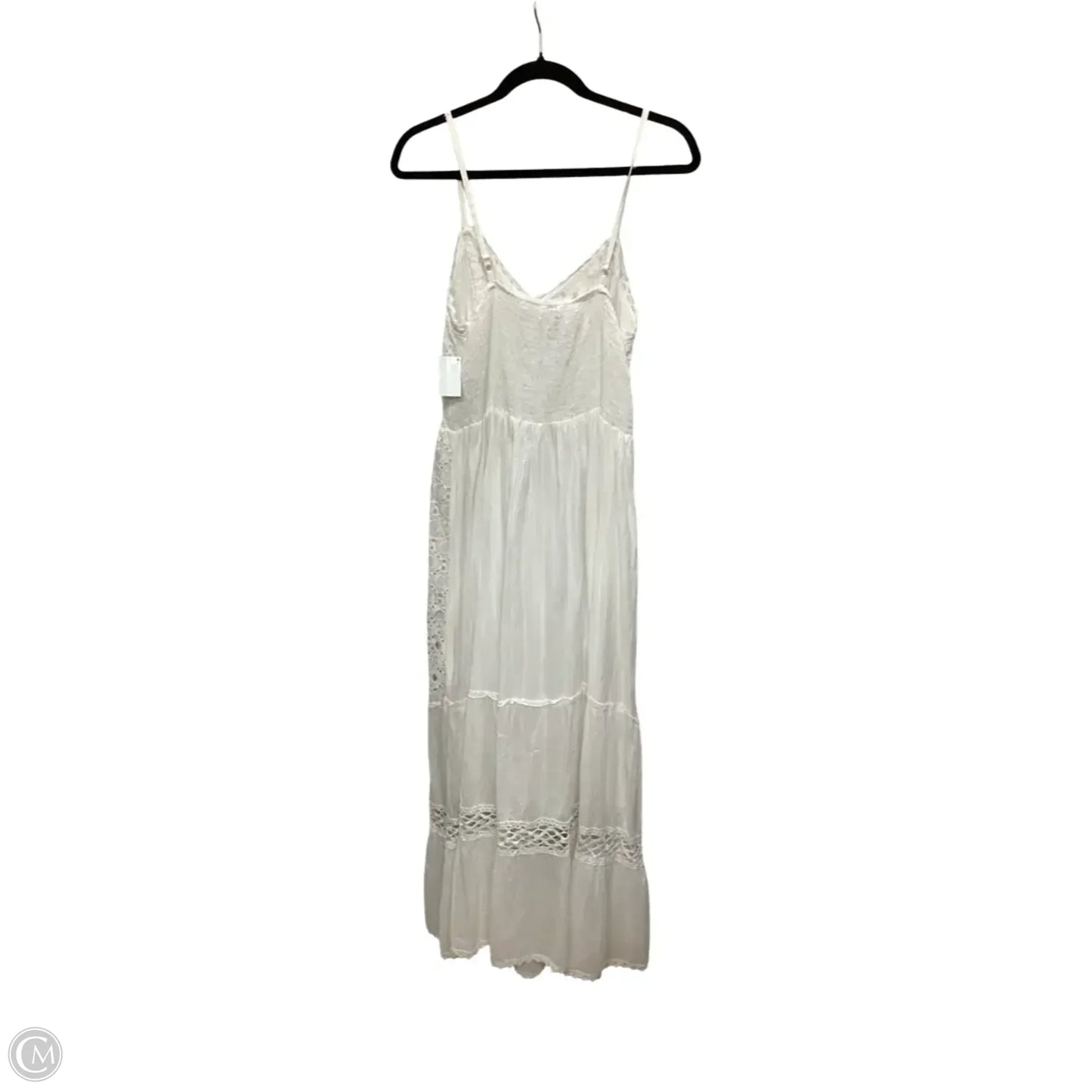 Dress Casual Maxi By ME 2 MAGIC In White, Size: L