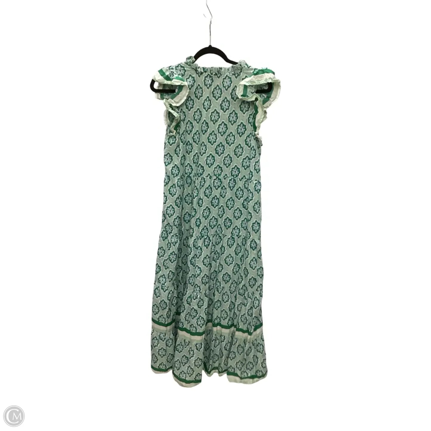 Dress Casual Midi By Mudpie In Green, Size: L