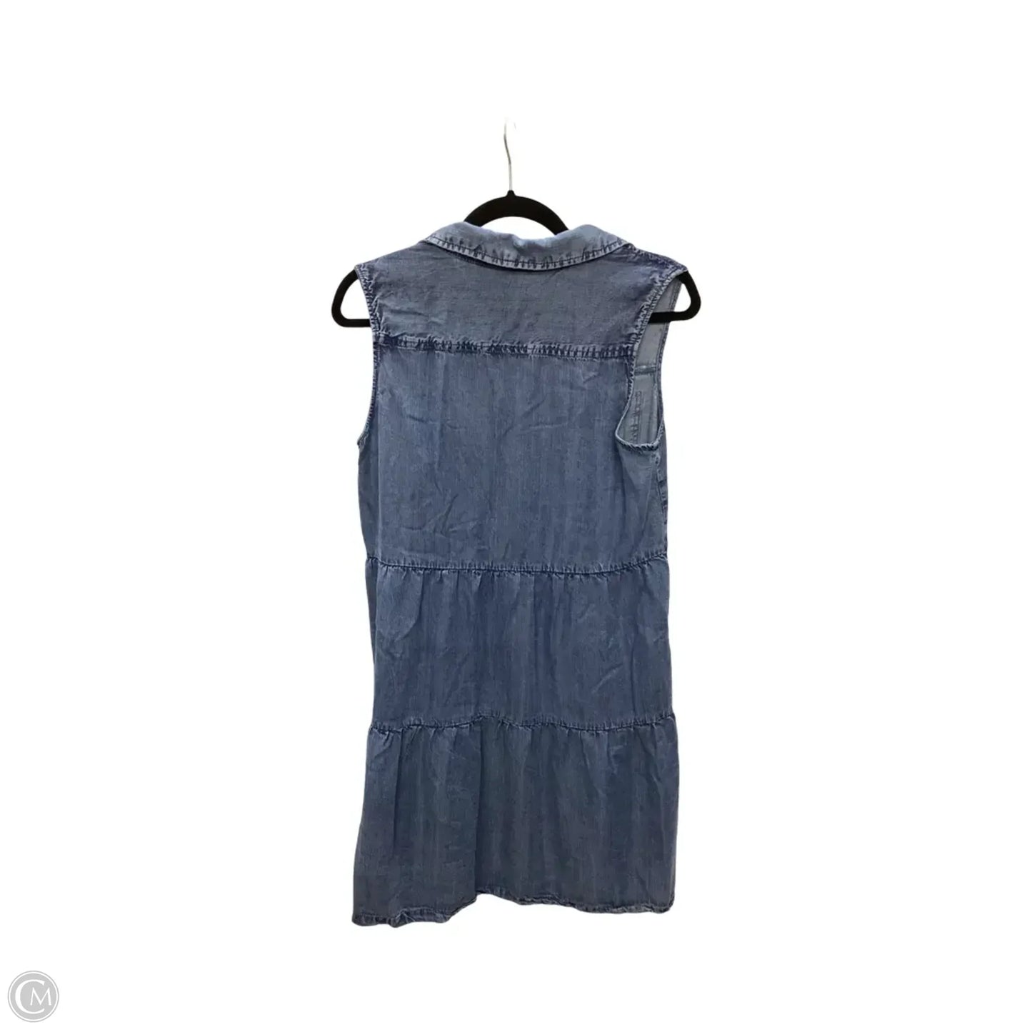 Dress Casual Short By Velvet Heart In Blue Denim, Size: M
